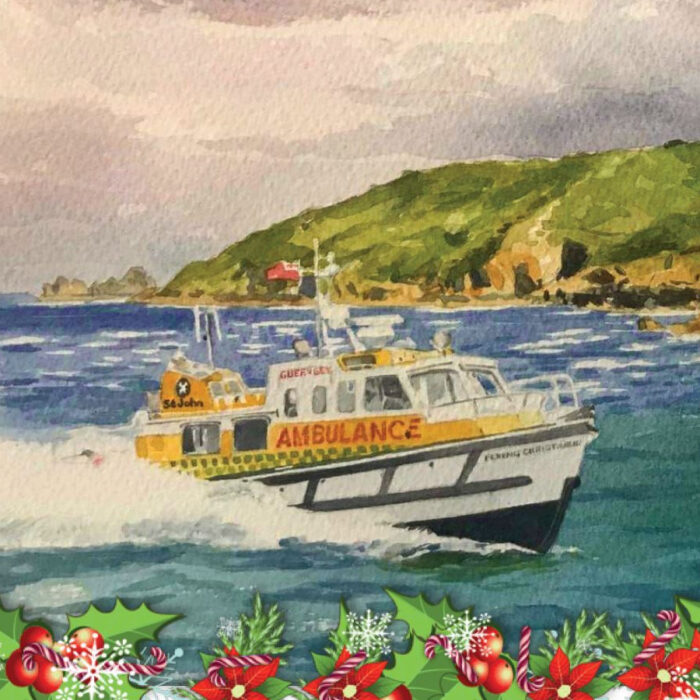 Marine ambulance to benefit from Flying Christine Christmas cards