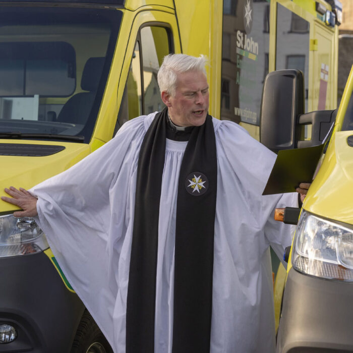 New Chaplain for St John Ambulance Guernsey.