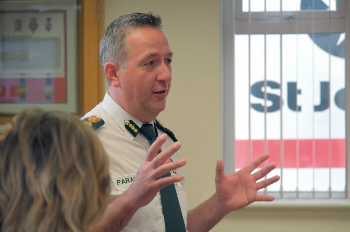 Chief Ambulance Officer appointed as Officer of the Order of St John