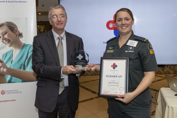 Health & Social Care Bursary awards - high praise for ambulance staff's innovation projects.