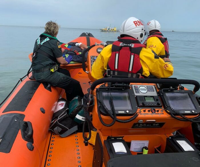 Award for ambulance crew involved in Herm rescue